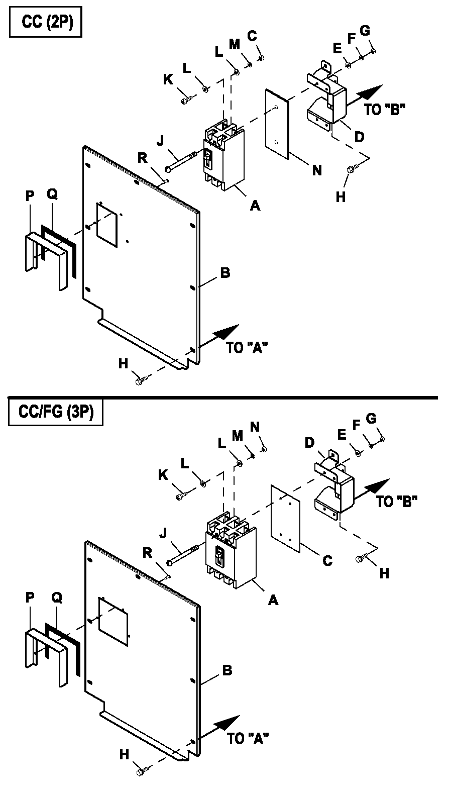 Connection Box C1 Cpl Diagram and Parts List for QT03015ANSX (7005578 - 9279531)(2014) Generac Generator