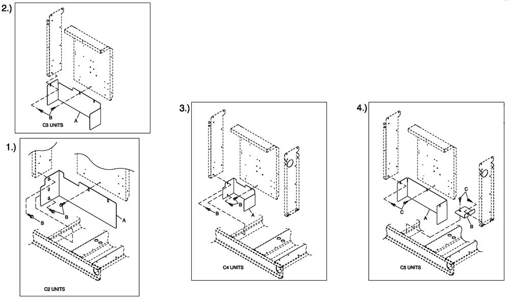 C4 Cb Connection Box Shielding C2/C4 Diagram and Parts List for ST06030AVSN (4710013 - 5007343)(2008) Generac Generator