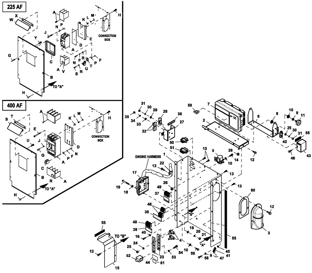 Conbox C2 Cpl Diagram and Parts List for ET04524ANSX (5958125 - 6811044)(2011) Generac Generator