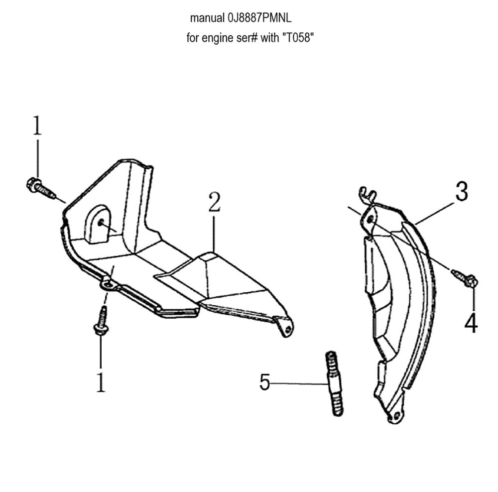Shrouds Diagram and Parts List for 006022-0  Generac Pressure Washer