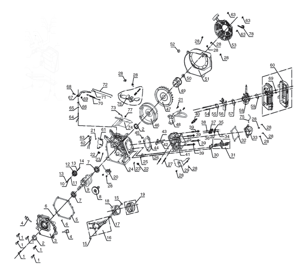 Fig-0 Diagram and Parts List for 0J5628DPMNL 0J5628D Generac Generator
