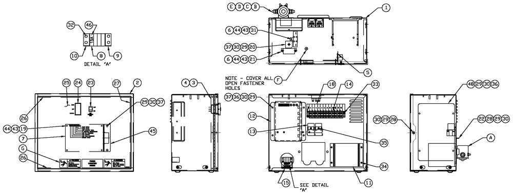 R-200 3600 Rpm 1.6l Diagram and Parts List for 0053251 (4646779 - 4869934)(2007) Generac Generator