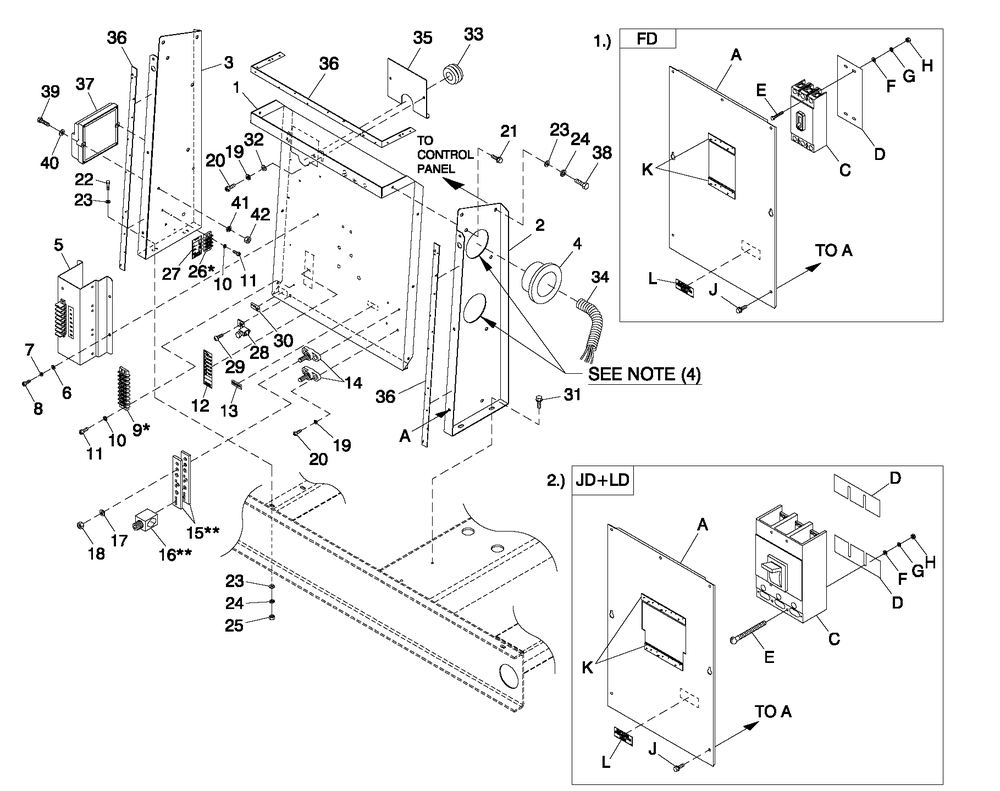 Cpl C5 H Control Cb Connection Diagram and Parts List for ET15068AVAY (5955880)(2010) Generac Generator