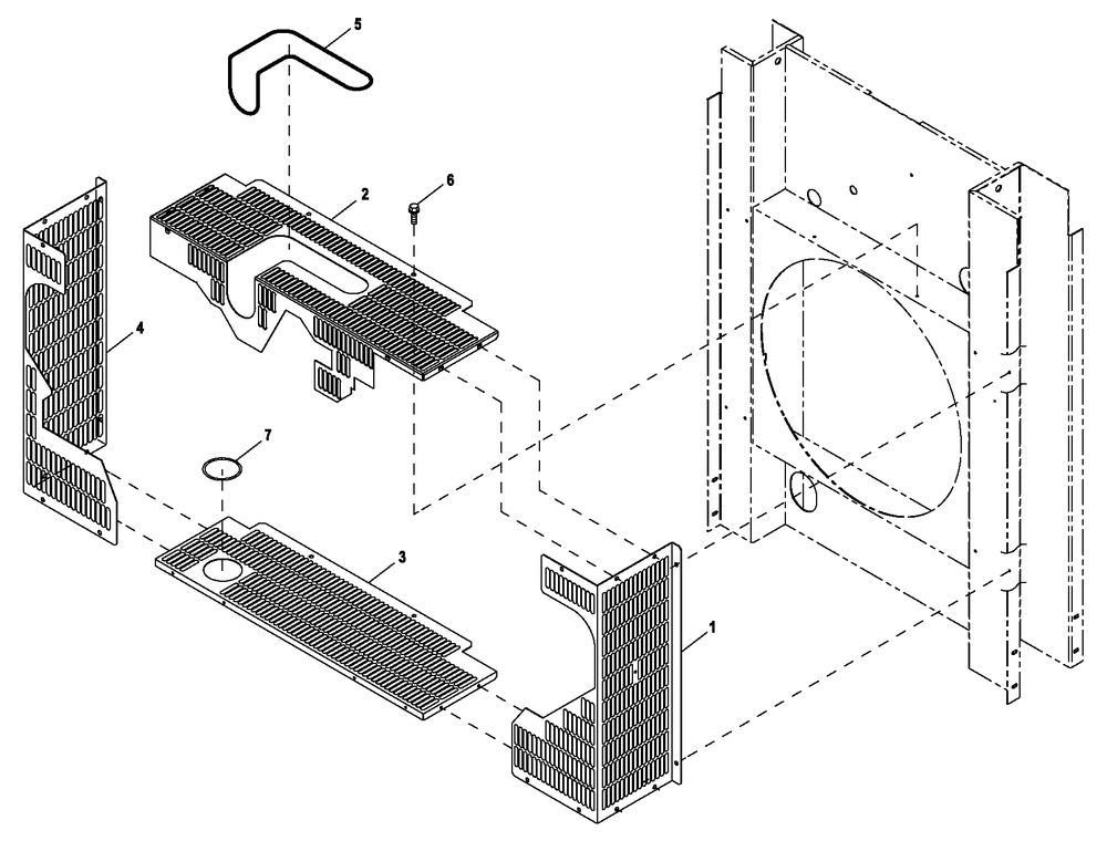Lvl 1 Guard 5.4 C3 Diagram and Parts List for QT05554AVNNA (4495265 - 4709649)(2007) Generac Generator