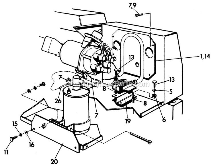 High Ambient Kit Chill Plate Diagram and Parts List for HIGHAMBIENTKIT  Generac Generator