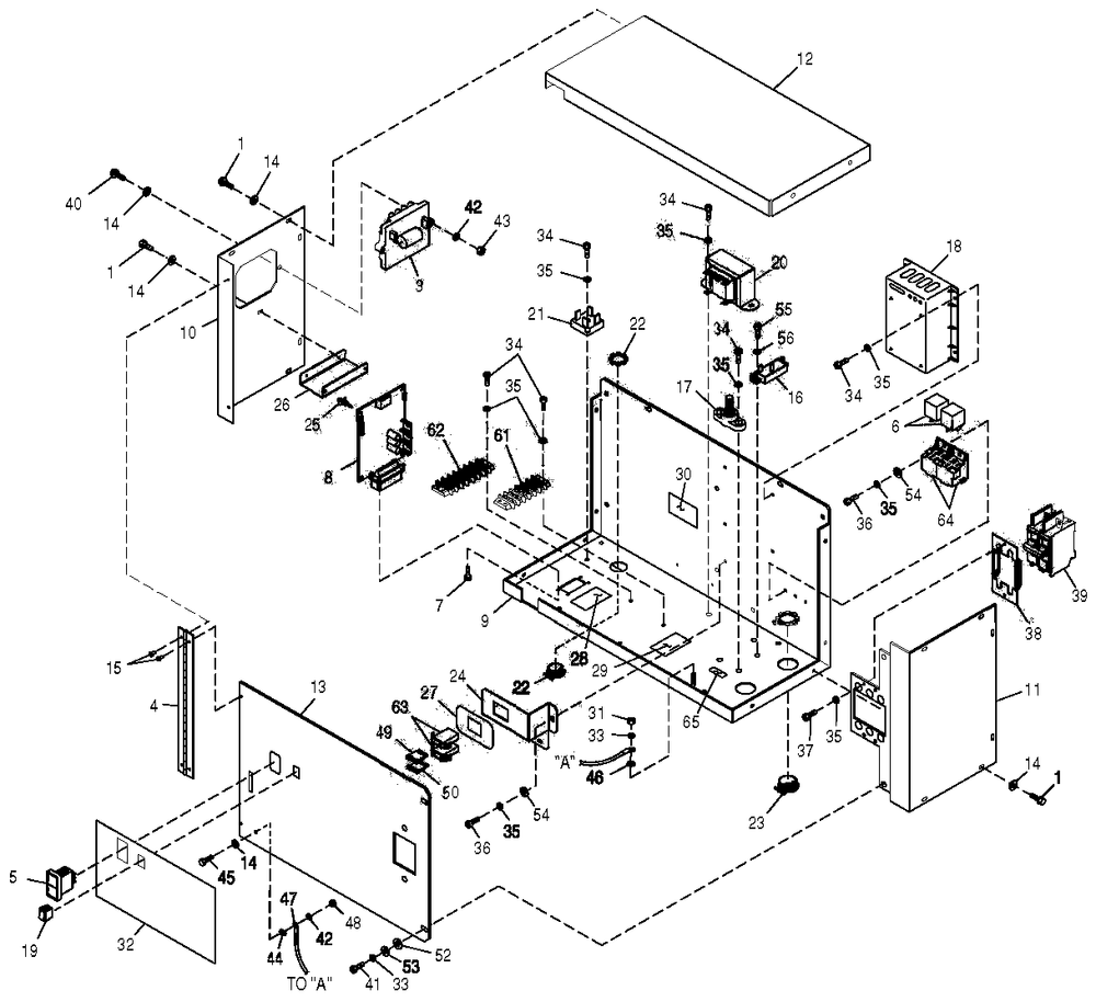Control Panel Diagram and Parts List for 0049900 G26 2014-11-24 3956988 - 412014 Generac Generator