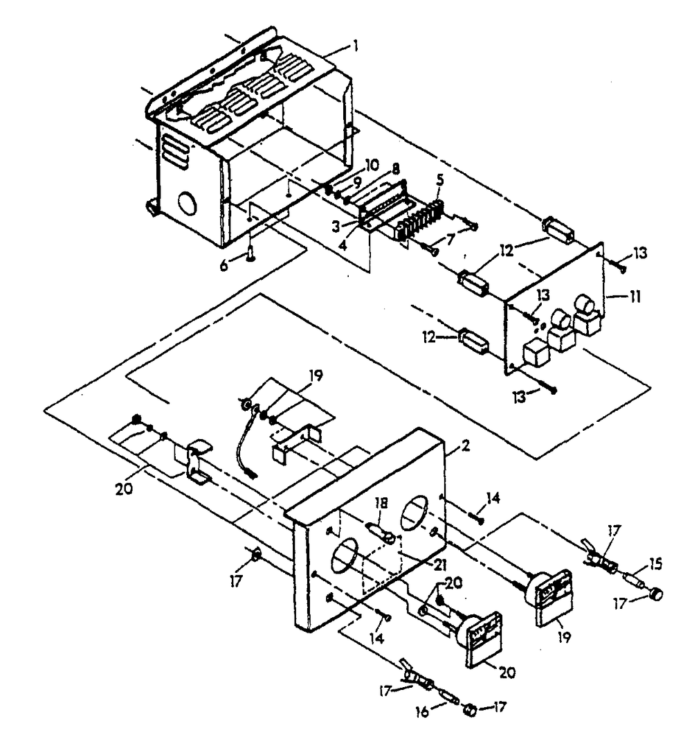Battery Charger Diagram and Parts List for 0915-3  Generac Generator