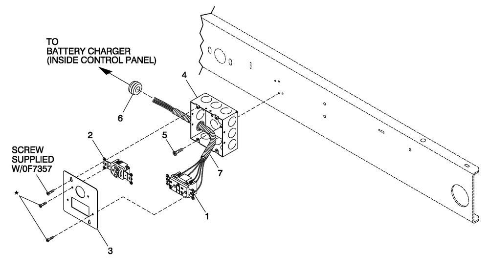120v/240v Util Conn Iqt Diagram and Parts List for QT04554AVSNA (5439217)(2009) Generac Generator