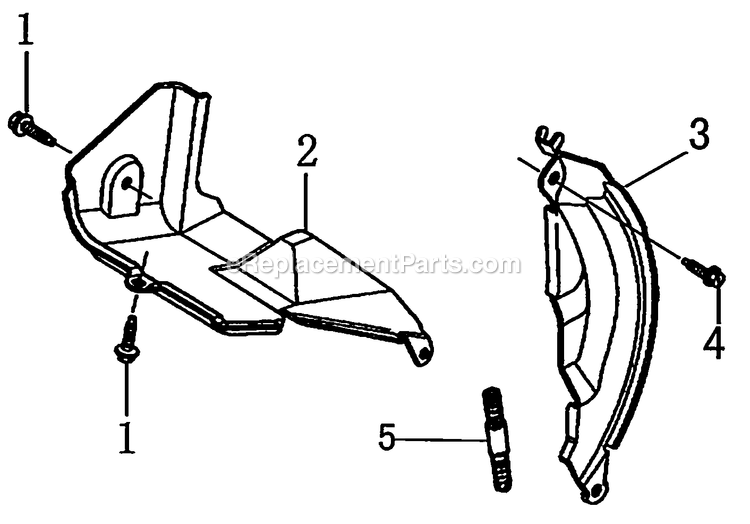 Shrouds Diagram and Parts List for 006412R0 (8107383)(2015) Generac Generator