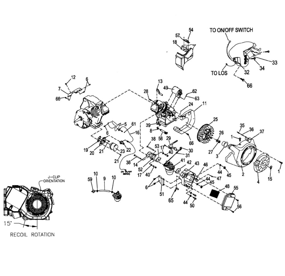 Engine 2 Diagram and Parts List for XG8000E-5747-0  Generac Generator