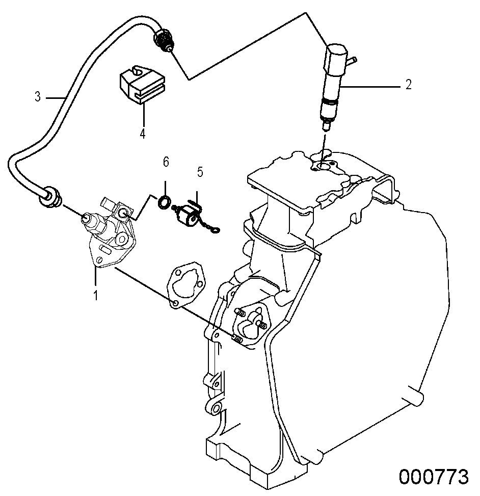 Fuel Injection Parts Diagram and Parts List for 0068640 (9865295 - 9878373)(2015) Generac Generator