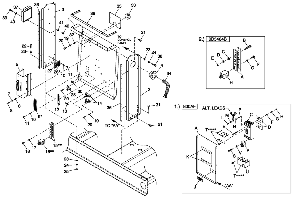 Cpl H Control 6.8l 100-150kw Cpl Diagram and Parts List for BT10068AVSN (3407V24645)(2007) Generac Generator