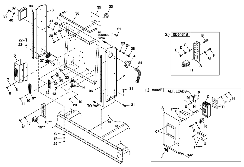 Cpl H Contol 6.8l 100-150kw Cpl Diagram and Parts List for ET15068AVAY (5955880)(2010) Generac Generator