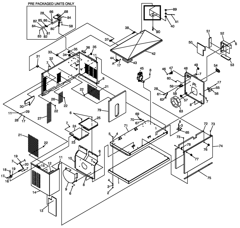 Enclosure 2 Diagram and Parts List for 0053300 (4718218 - 4869708)(2007) Generac Generator