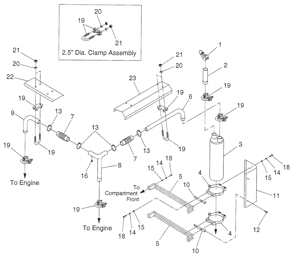 Generator Diagram and Parts List for 0046260 (3580746)(2001) Generac Generator