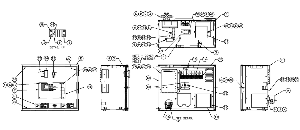 R-200 3600 Rpm 2.4l Diagram and Parts List for 0053400 (4828205 - 4838659)(2007) Generac Generator