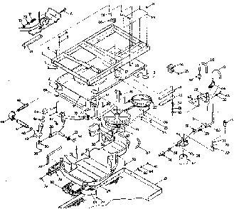 Base & pulley bottom Diagram and Parts List for 9011-1  Generac Generator