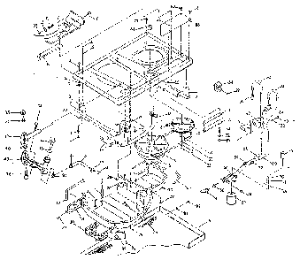 Base & pulleys (side exhaust) Diagram and Parts List for 9203-0  Generac Generator