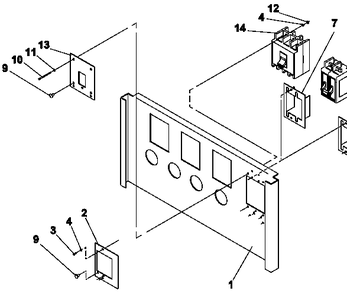 Ev Circuit Brkr Diagram and Parts List for 0041260 (3167756 - 3214478)(2014) Generac Generator