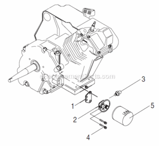 Page C Diagram and Parts List for 0042761  Generac Generator