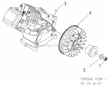 Page D Diagram and Parts List for 0042761  Generac Generator