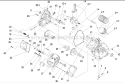 Longblock Large Frame Diagram and Parts List for 0052331 GH410 Generac Generator