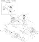 Part Location Diagram of 0G2751 Generac Piston,flat Top Dia 90 Coated