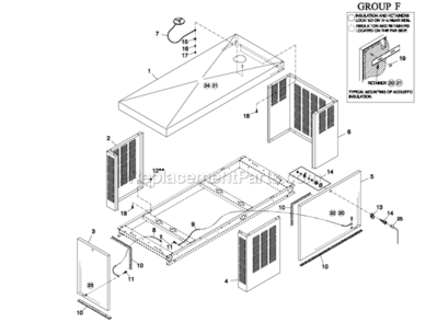 Part Location Diagram of 0C2634ASRV Generac ASSEMBLY COVER ACCESS