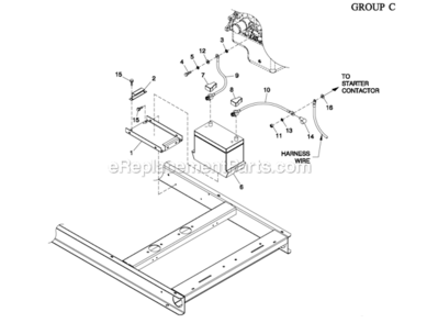 Part Location Diagram of 0F3976 Generac Boot Contractor Cables