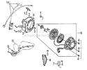 Part Location Diagram of 0H33750160 Generac Hood, Fan