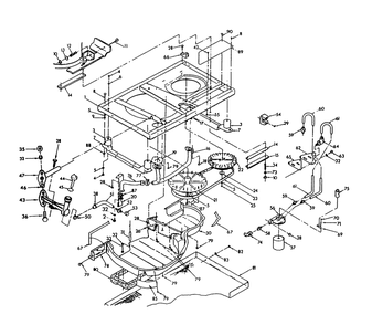 Part Location Diagram of 86318 Generac Base, Mounting