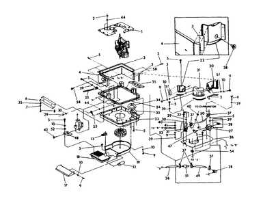 Sheet Metal Diagram and Parts List for 0661-1  Generac Generator