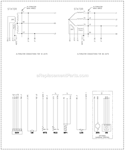 Ev Fuel Sys Ng Lpv 6.4l 80kw Cpl Diagram and Parts List for HT08054JNAX (3000089944)(2016) Generac Generator