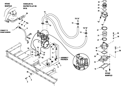 Ev Fuel 6.8l Ng Lpv Cpl Emsn Diagram and Parts List for HT07068AVAX (8338617)(2013) Generac Generator