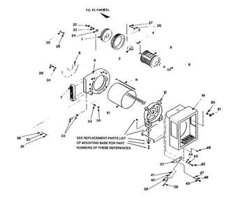 Generator Diagram and Parts List for 9303-5  Generac Generator