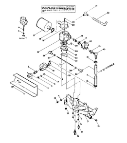 Carburetor System Diagram and Parts List for 9105-5  Generac Generator