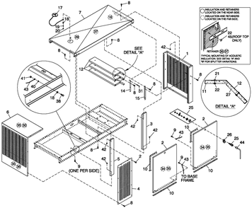 Enclosure C3 Pvt Lbl Diagram and Parts List for ST07068ANSN (4704709 - 4705745)(2007) Generac Generator