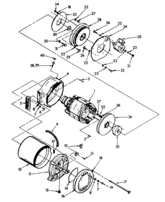 Generator Diagram and Parts List for 9324-4  Generac Generator