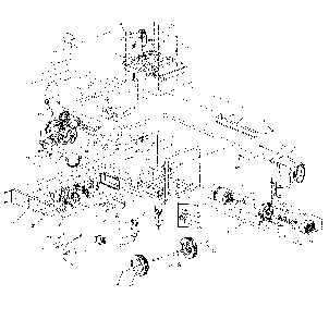 Frame Assy Diagram and Parts List for GP7500E-5943-5  Generac Generator