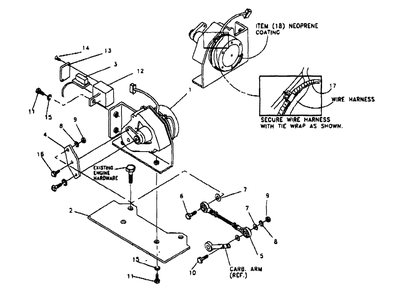 Electronic Governor - 1.6l Diagram and Parts List for 0757-1  Generac Generator