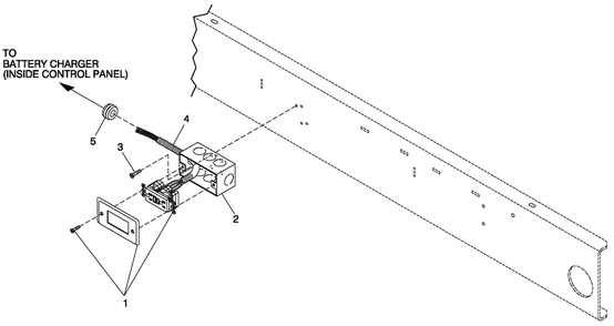 Exploded View: 120v Utl Iqt Diagram and Parts List for QT10068ANSNA (4526619 - 4800353)(2007) Generac Generator