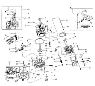 Long Block Diagram and Parts List for 9890-0  Generac Generator