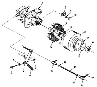Part Location Diagram of 74052C Generac STUD #10-32 L&R 4.0