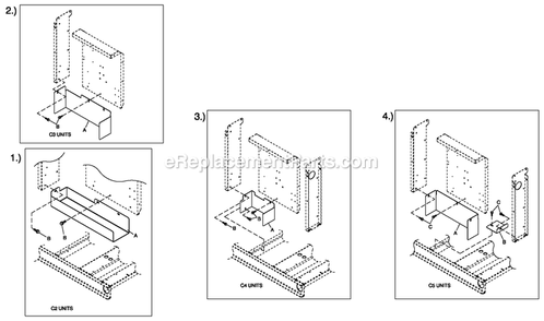 Ev Shield Control Stand Cpl Diagram and Parts List for ST03542GNAN (4950838)(2008) Generac Generator