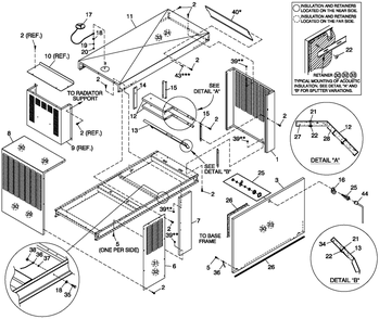 Enclosue C2 Diagram and Parts List for QT03030ANSN (4112922 - 4204166)(2005) Generac Generator