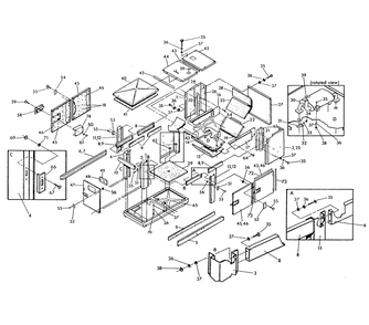 Compartment Diagram and Parts List for 9467-0  Generac Generator