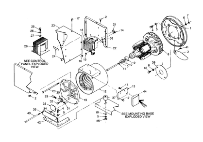Part Location Diagram of 42602A Generac Carrier, Shearing