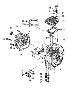 Part Location Diagram of 47128 Generac Breather Assembly