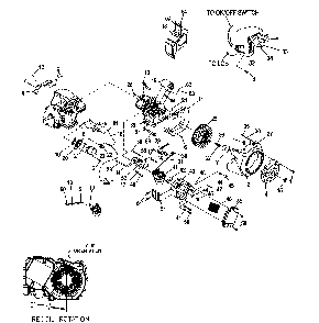 Part Location Diagram of 073111 Generac Generator air filter
