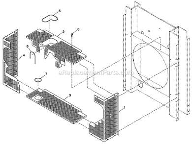 Ev Lvl 1 Guard 5.4/6.8l C3 Diagram and Parts List for QT05554KNSNA (6654325)(2011) Generac Generator